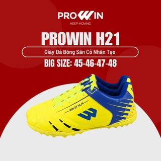 Giày đá bóng  BIG SIZE sân cỏ nhân tạo Prowin H21, giày đá banh BIG SIZE
