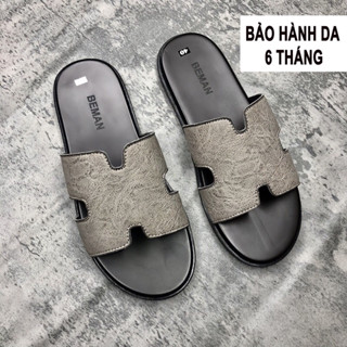 Dép nam Beman BM1, dép da xít cao cấp,đế mềm và bám chân không trơn chượt,dễ phối đồ