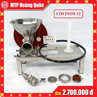 Cối đùn thịt, đùn xương inox 12