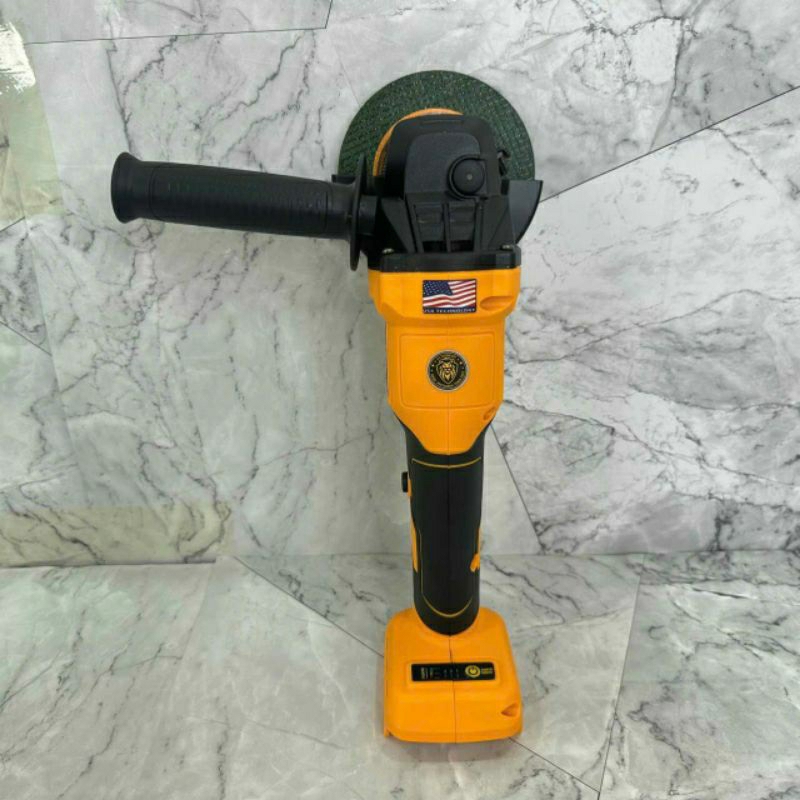Thân máy mài Pin Hukan Model -HK-AG6400BLMáy mài pin 3 tốc độ * Động cơ không chổi than