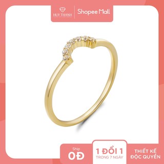 Nhẫn nữ vàng tây 14k nlf484 huy thanh jewelry