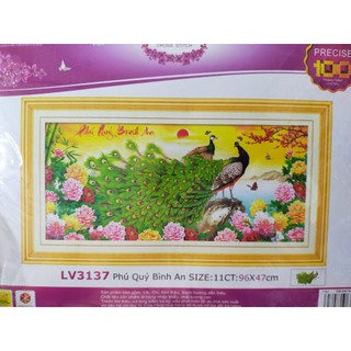 Tranh thêu thanh lí 79k