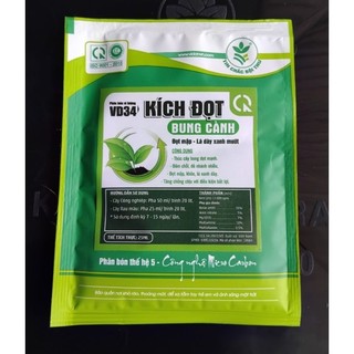 Phân bón vi lượng VD34 kích đọt bung cành đọt mập dày lá 25ml