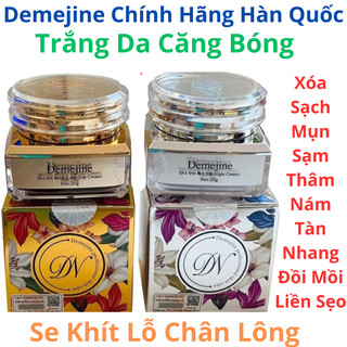 (Mẫu Mới)Kem Demejine Chính Hãng Hàn Quốc, Kem Dưỡng Trắng Da, Xóa Mụn, Sạm Nám, Tàn Nhang, Chống Lão Hóa