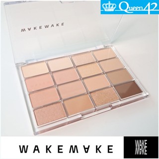   Wakemake  Soft Blurring Eye Palette 16 Màu mới đã về Bảng phấn mắt Màu nội địa Hàn Quốc 