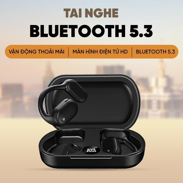 Tai nghe thể thao FEPO XG33 BLUETOOTH 5.3 thiết kế thời trang không gây đau tai, âm thanh HIFI sống động, kháng lực