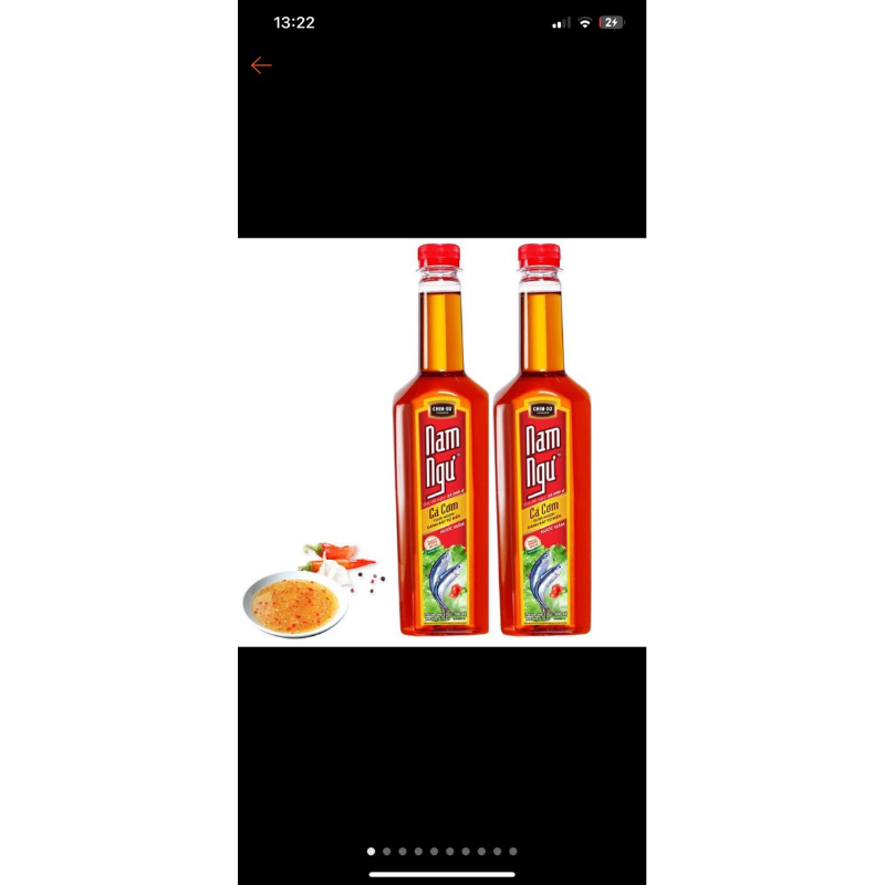 nước mắm nam ngư 750ml