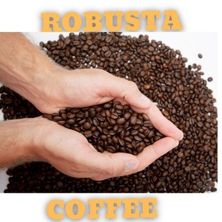 1kg Cafe hạt Robusta, cafe nguyên chất nguyên hạt 1kg,