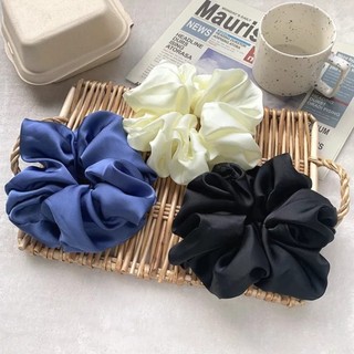 Cột tóc vải scrunchies buộc tóc vải lụa hot trend