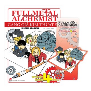 Sách kim đồng - cang giả kim thuật sư - fullmetal alchemist - tuyển tập truyện 4 khung