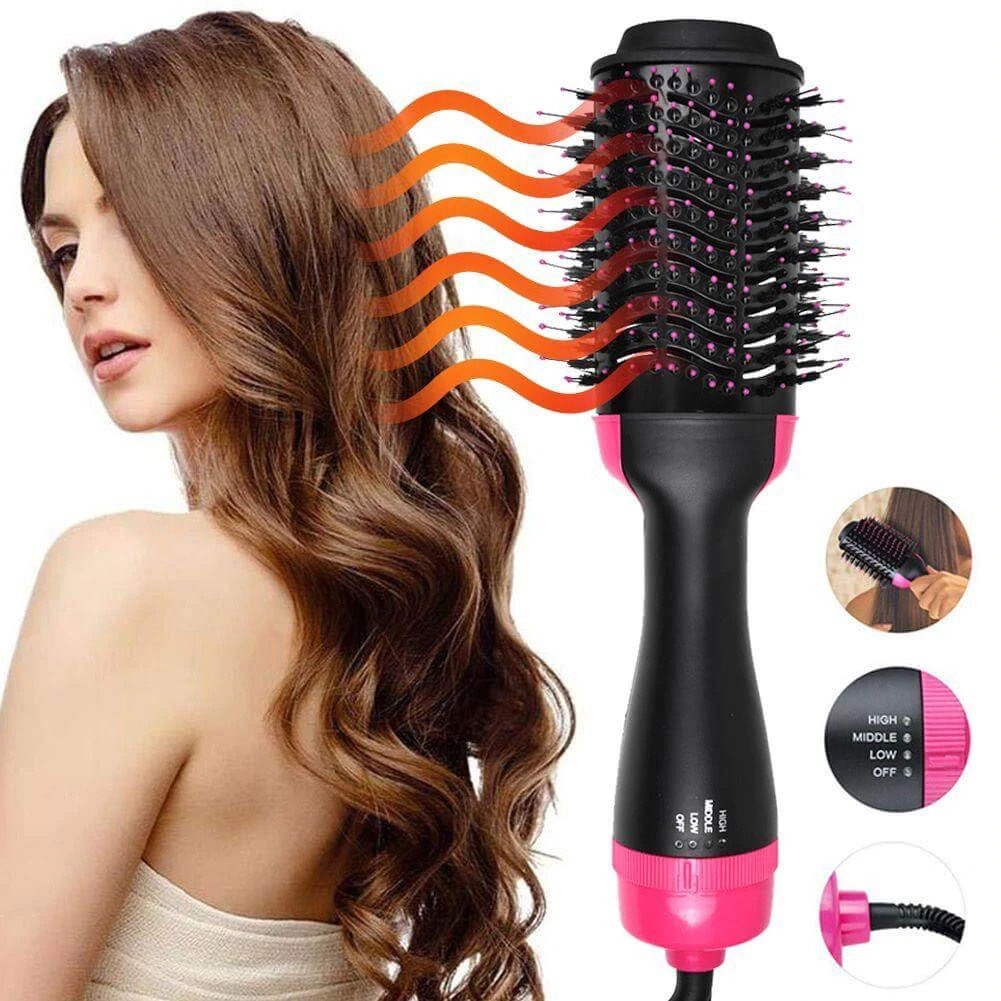 Lược Điện Chải Tóc Xoay 360 Độ Đa Năng One step