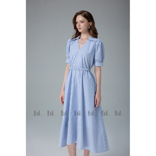 Ria de Leidi - Đầm xoè thiết kế cổ V form rộng hiện đại, thanh lịch