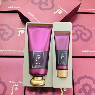 Set sữa rửa măt whoo đỏ 180ml tặng sữa rửa mặt 40ml