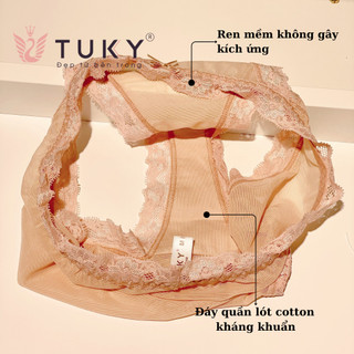 Quần lót nữ tơ voan tàng hình TUKY 911