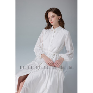 Ria de Leidi - Đầm sơ mi tay phồng dáng suông