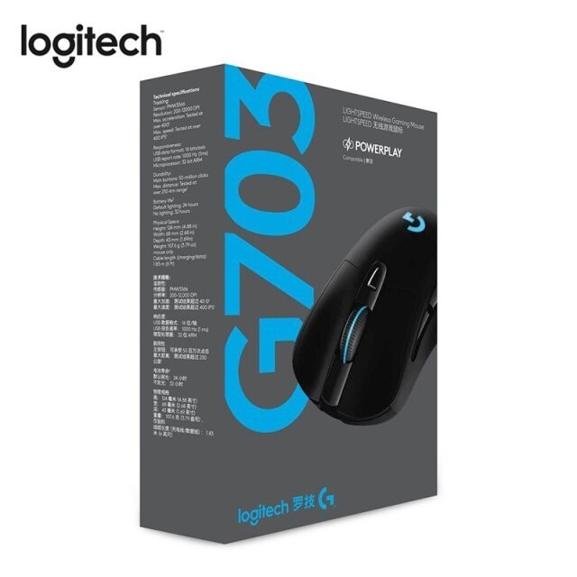 Chuột Không Dây Chơi Game Logitech G703 RGB 16000DPI | BigBuy360 - bigbuy360.vn