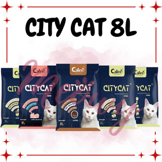 [8L/4kg] Cát đất sét CITYCAT khử mùi cho mèo