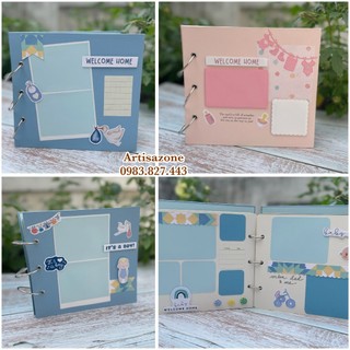 Album, Scrapbook dán ảnh Baby dành cho bé yêu - Đọc kỹ mô tả từng sản phẩm