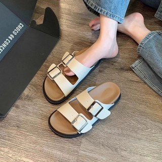 Dép nữ Hai quai khóa đế cao 3cm Mã