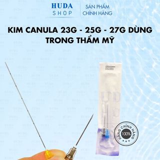 [Chính hãng] 1 Kim Cannula 23G - 25G - 27G dùng trong thẩm mỹ
