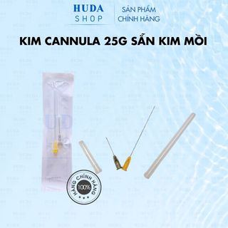 [Chính hãng] Kim cannula 25G sẵn kim mồi