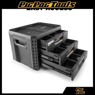 Hộp dụng cụ có ngăn kéo toughbuilt stacktech tb-b1-d-70-3