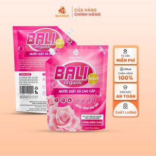 Nước giặt xả cao cấp Bali Gold dạng túi hương nắng xuân 3Kg
