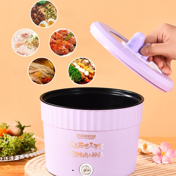 Nồi mini nấu mì gói, nồi mini nhanh chóng thức ăn, nồi mini điện nấu, nồi mini đa năng nấu mì gói