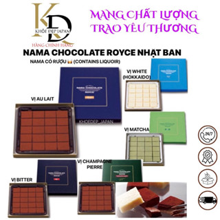 Full Vị Chocolate Nama Royce Hokkaido Nhật Bản