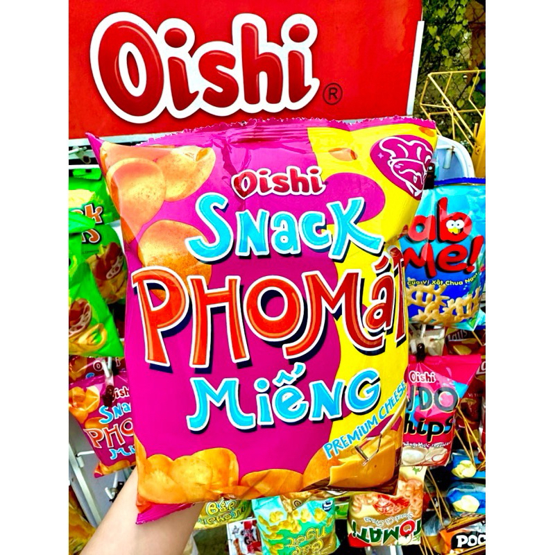 Combo 10 bịch Bánh snack oishi, bimbim, Snack oishi, bánh oshi