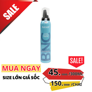 Kem Bọt Tạo Kiểu Tóc Mềm Double Rich ,Changeway ,Karseell.