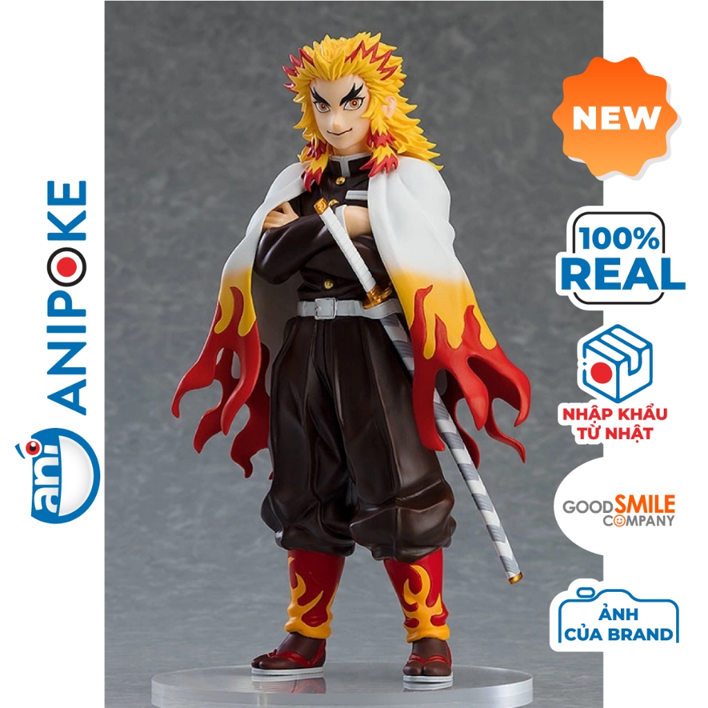 Mô hình Viêm Trụ Rengoku Popup Parade Kimetsu No yaiba, Box DF , chính hãng Goodsmile (Nhập từ Nhật Full box) f64-01