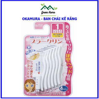 Bàn chải kẻ răng dành cho người niềng răng Okamura chữ L