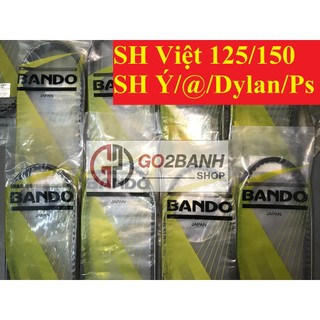 Dây curoa bando sh việt 125/150 2013, sh nhập ý, @, dylan, ps - nhật bản