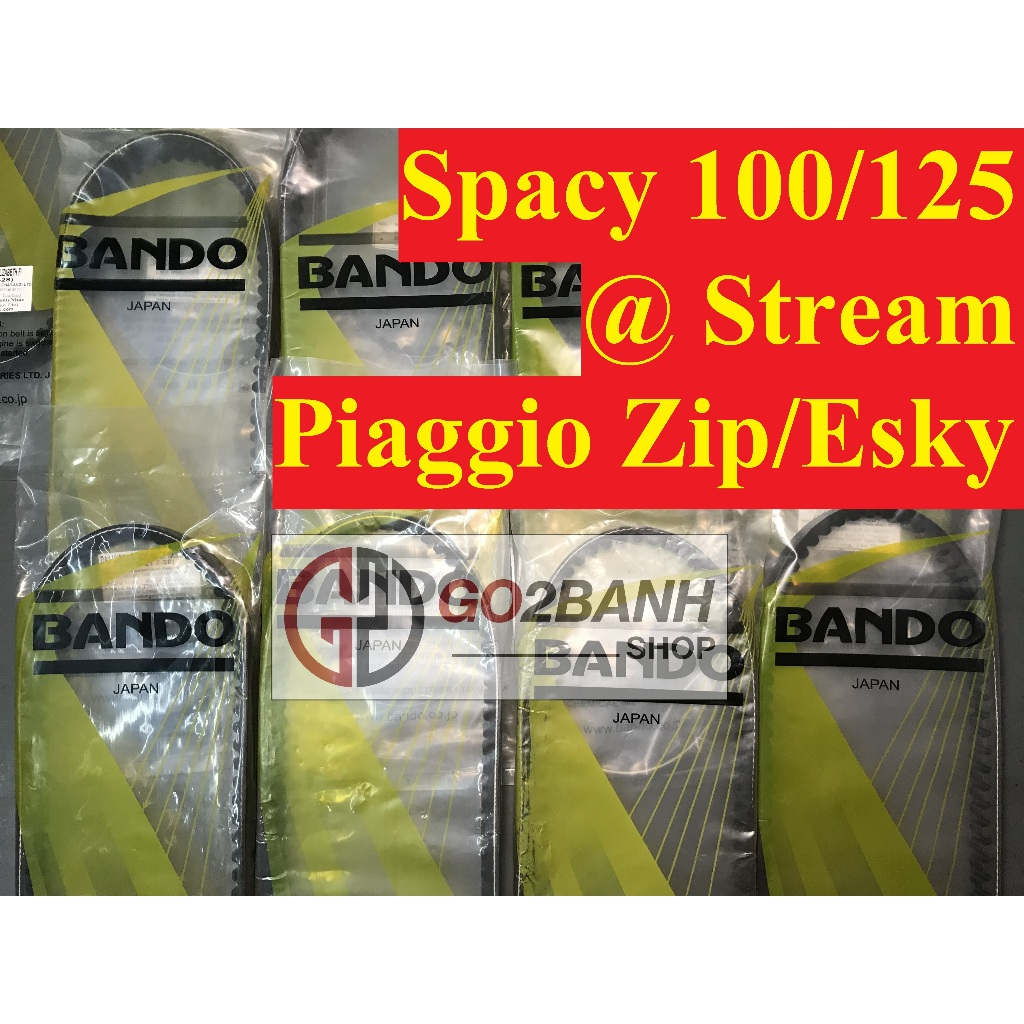 Dây Curoa Bando Spacy100/125, Piaggio Zip, @ Stream, Esky- Nhật Bản