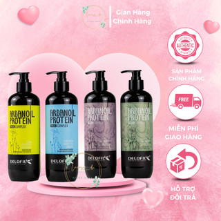 Cặp dầu gội - xả delofil kích thích mọc tóc, phục hồi hư tổn 500ml & 800ml