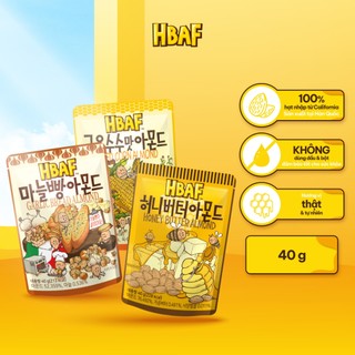 Hạnh nhân hbaf hàn quốc thơm ngon tẩm vị - gói 40g