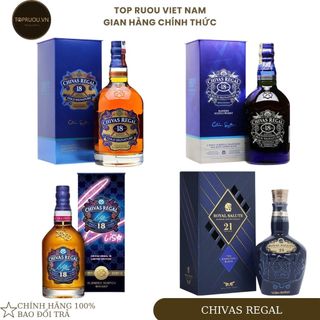 [Chính Hãng] Tổng Hợp Chivas Regal 18 - 21 700ml [Hàng Thật]