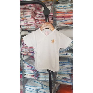 ÁO SƠ SINH DÁN XÉ tay ngắn hiệu Hello B&B (size S, M, L, XL)