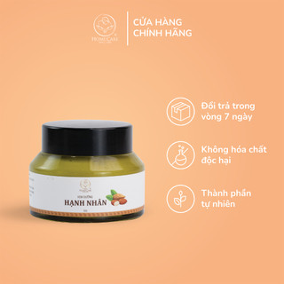 Kem dưỡng ẩm da mặt hạnh nhân Home Care thành phần tự nhiên làm sáng cấp ẩm căng bóng da hũ 50g