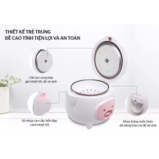 NỒI CƠM CUCKOO GK 182 CON HEO 1.0 LÍT