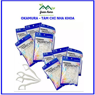 Tăm chỉ nha khoa Nhật ORALKICHI/ OKAMURA, SUNNY, ORALTANA  sử dụng an toàn cho sức khỏe