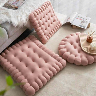 Bệt Ngồi Bánh Quy Hình Tròn Hình Vuông, 45/40 Nệm Ghế Phong Cách Nhật, Gối Tựa Lưng Sofa Sang Chảnh