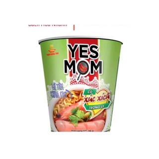 Mì ly tôm chua cay YesMom ly 76g