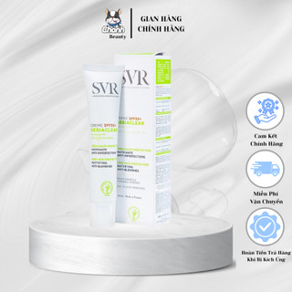 SVR Sebiaclear Creme SPF50 – Kem chống nắng dành cho da mụn – 50ml