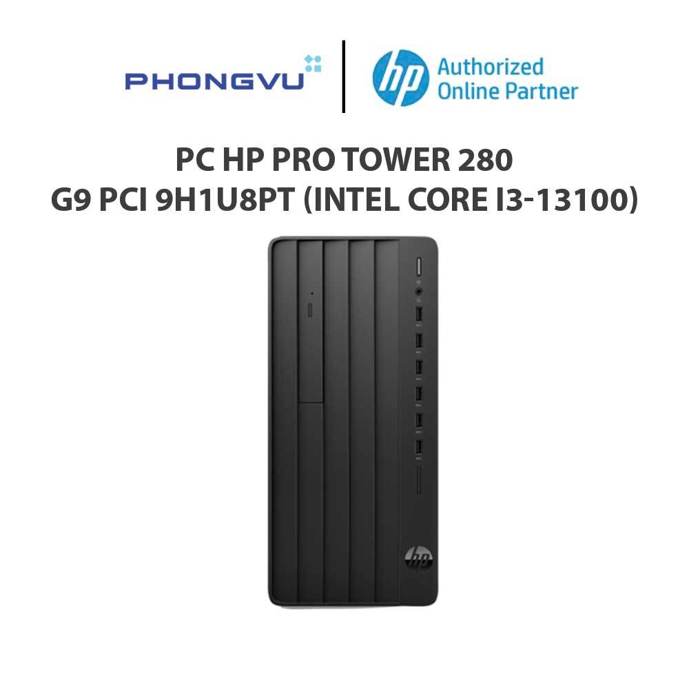 PC HP Pro Tower 280 G9 PCI 9H1U8PT (Intel Core i3-13100/8GB/256GB SSD/Windows 11 Home SL/WiFi 802.11ax)
