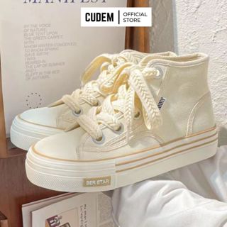 Giày thể thao nữ cổ cao SHEEP đi học 1970s mẫu mới loại Xịn siêu Hot S50