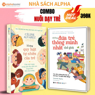 Lẻ/combo sách nuôi dạy trẻ: những đứa trẻ thông minh nhất thế giới + những quy luật tự nhiên của trẻ