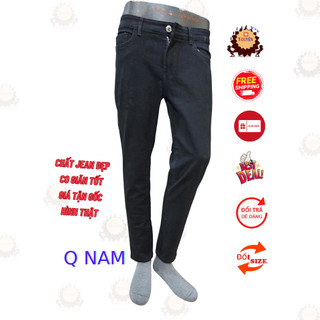 QUẦN JEAN NAM phong cách thời trang mới có size đai big size CHẤT CO GIÃN, quần bò nam dáng ôm hàn