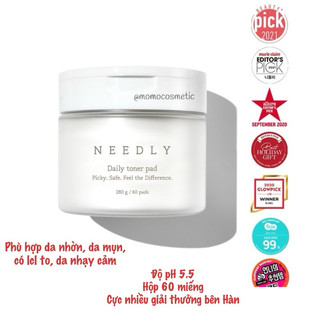 Toner pad Needly Daily hộp 60 miếng